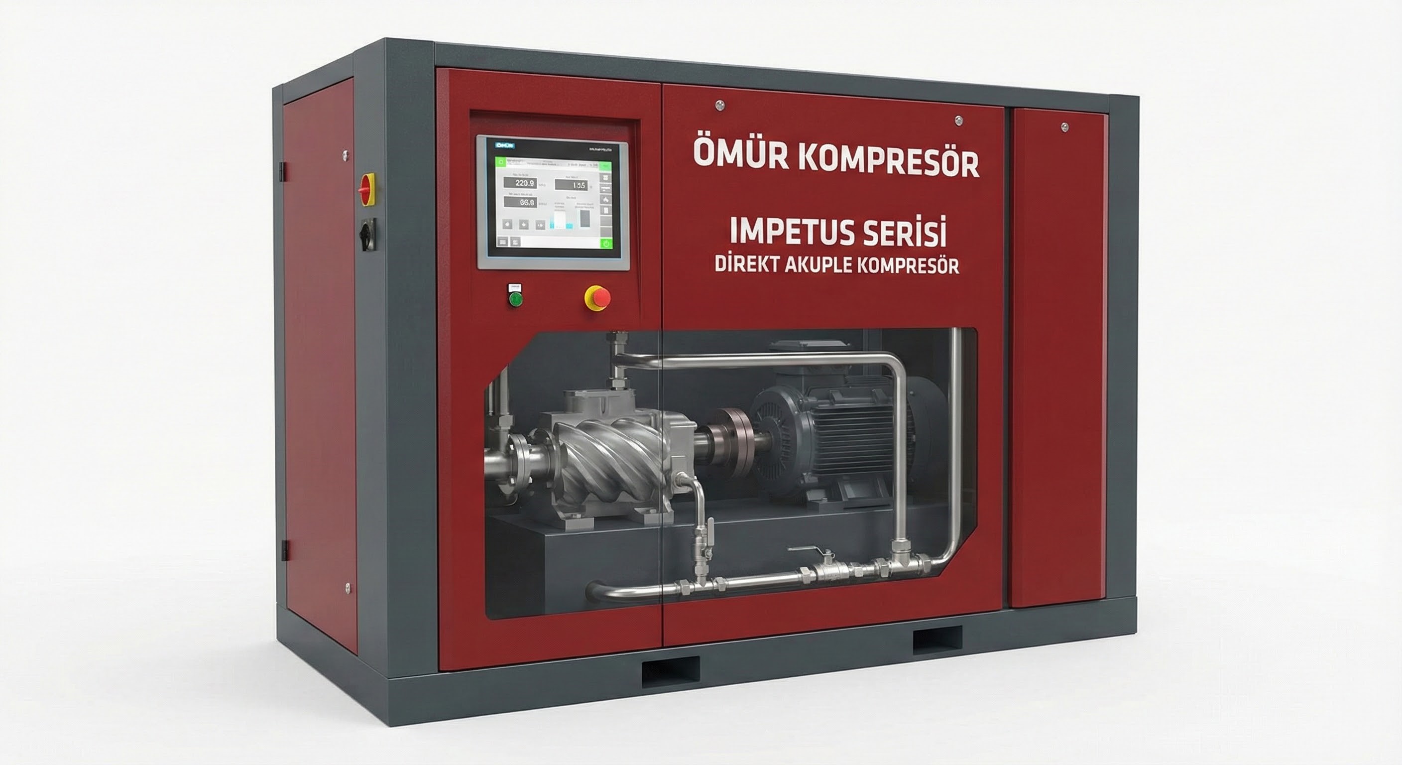 Impetus Serisi Direkt Akuple Kompresör